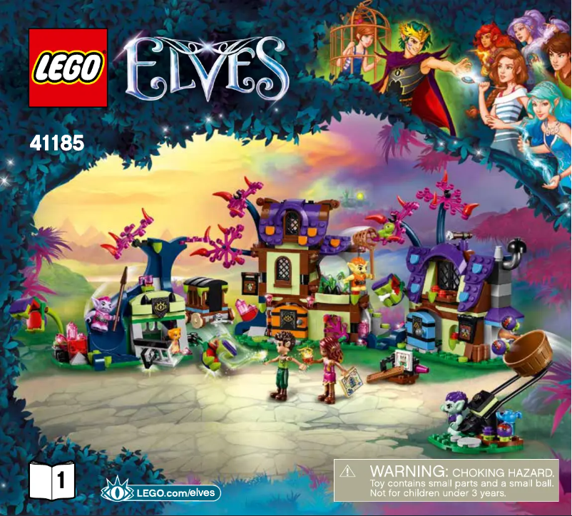 Page 1 de la notice Manuel utilisateur Lego Elves 41185