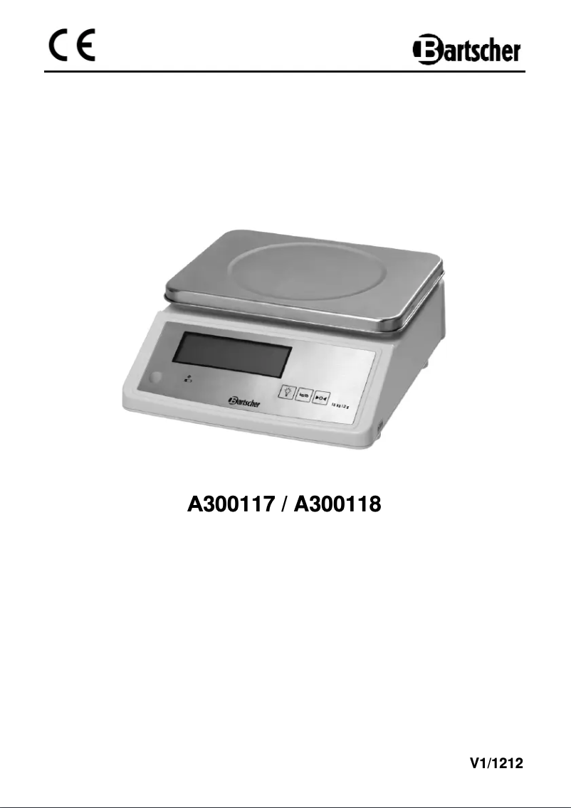 Imagen de la primera página del manual del dispositivo A300118