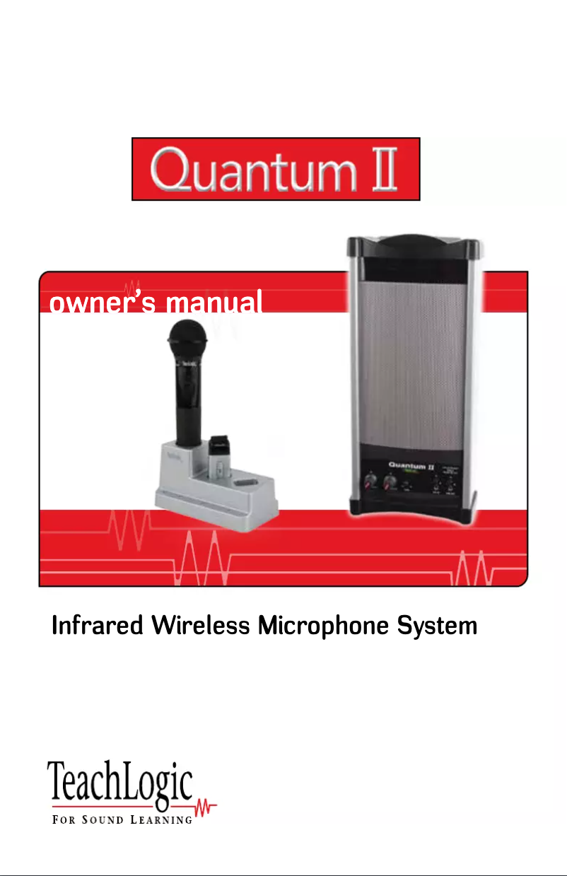 Page n°1 - Manuel utilisateur TeachLogic IRQ-3630 Quantum II