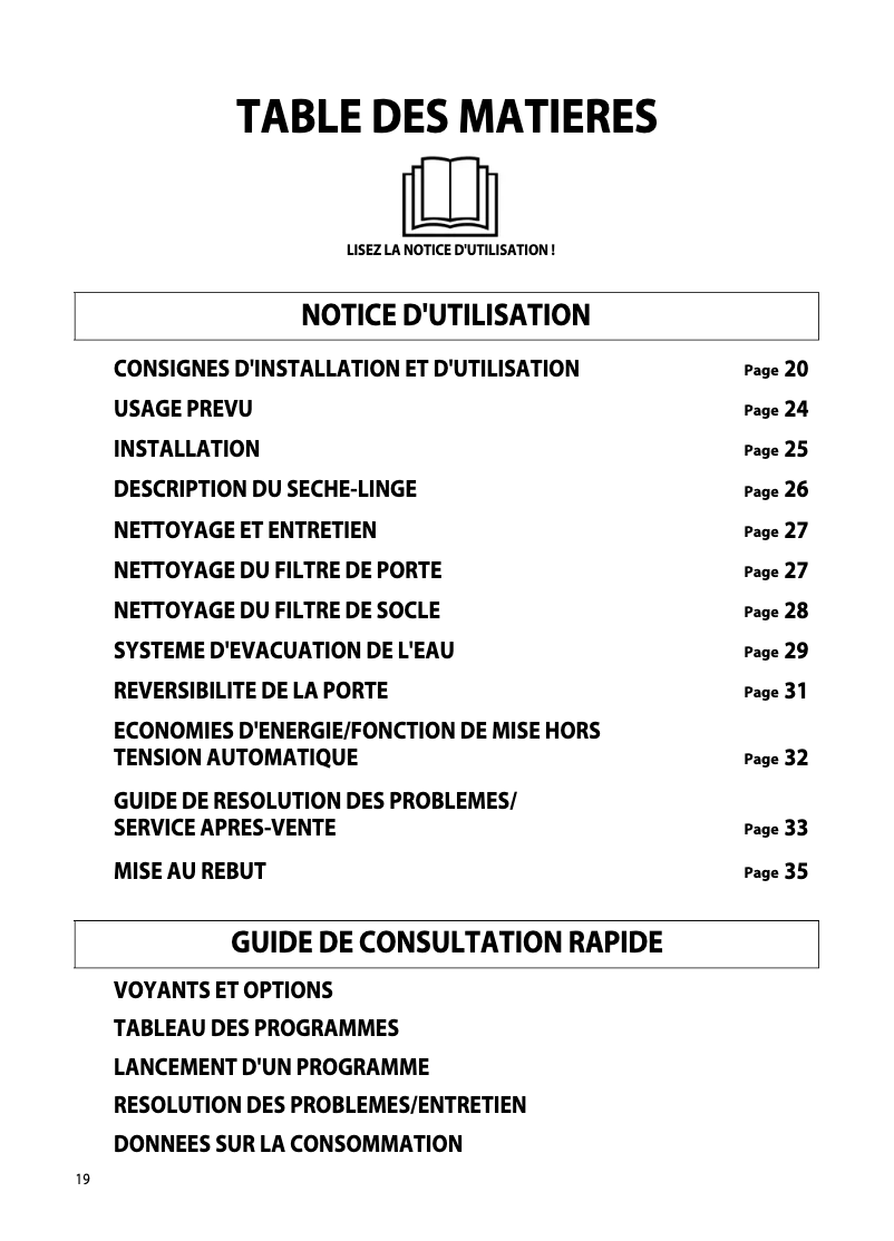 Página 1 del manual Manual de usuario Whirlpool Pure AC 8533