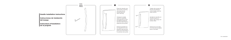 Page n°1 - Guide d'installation Frigidaire GRBN2012AF