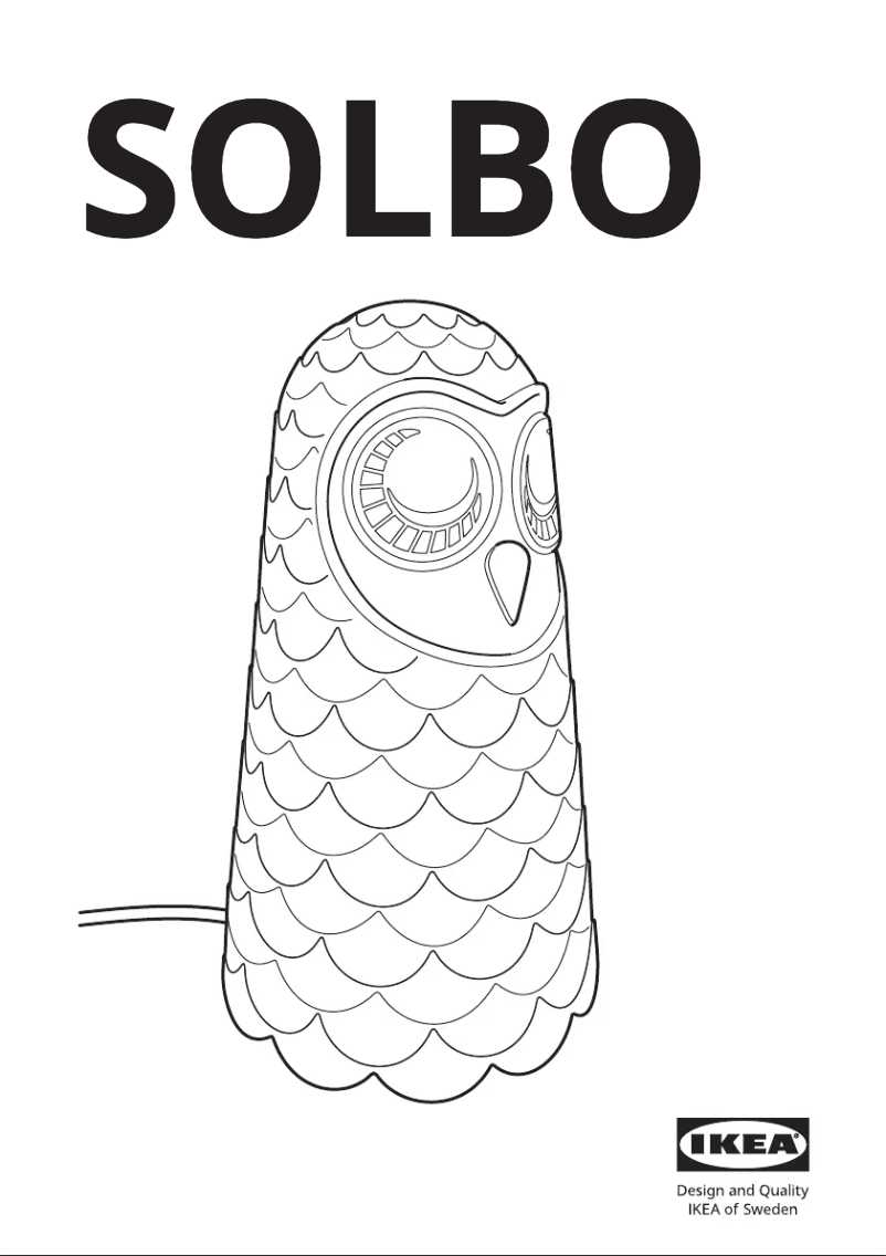 Image de la première page du manuel de l'appareil SOLBO 303.256.96