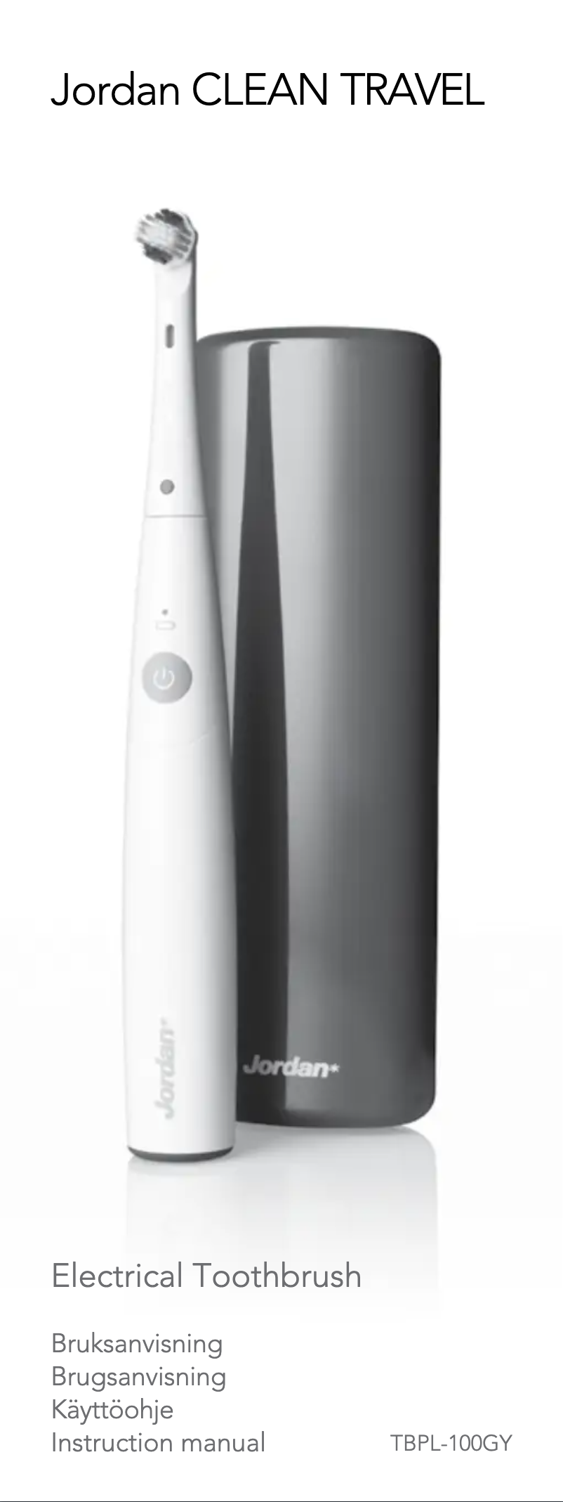 Page 1 de la notice Manuel utilisateur Wilfa Jordan Clean Travel TBPL-100GY