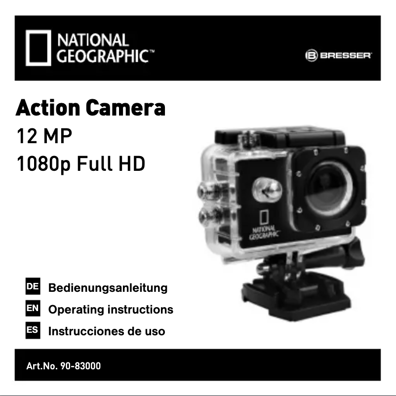Page 1 de la notice Manuel utilisateur National Geographic 90-83000