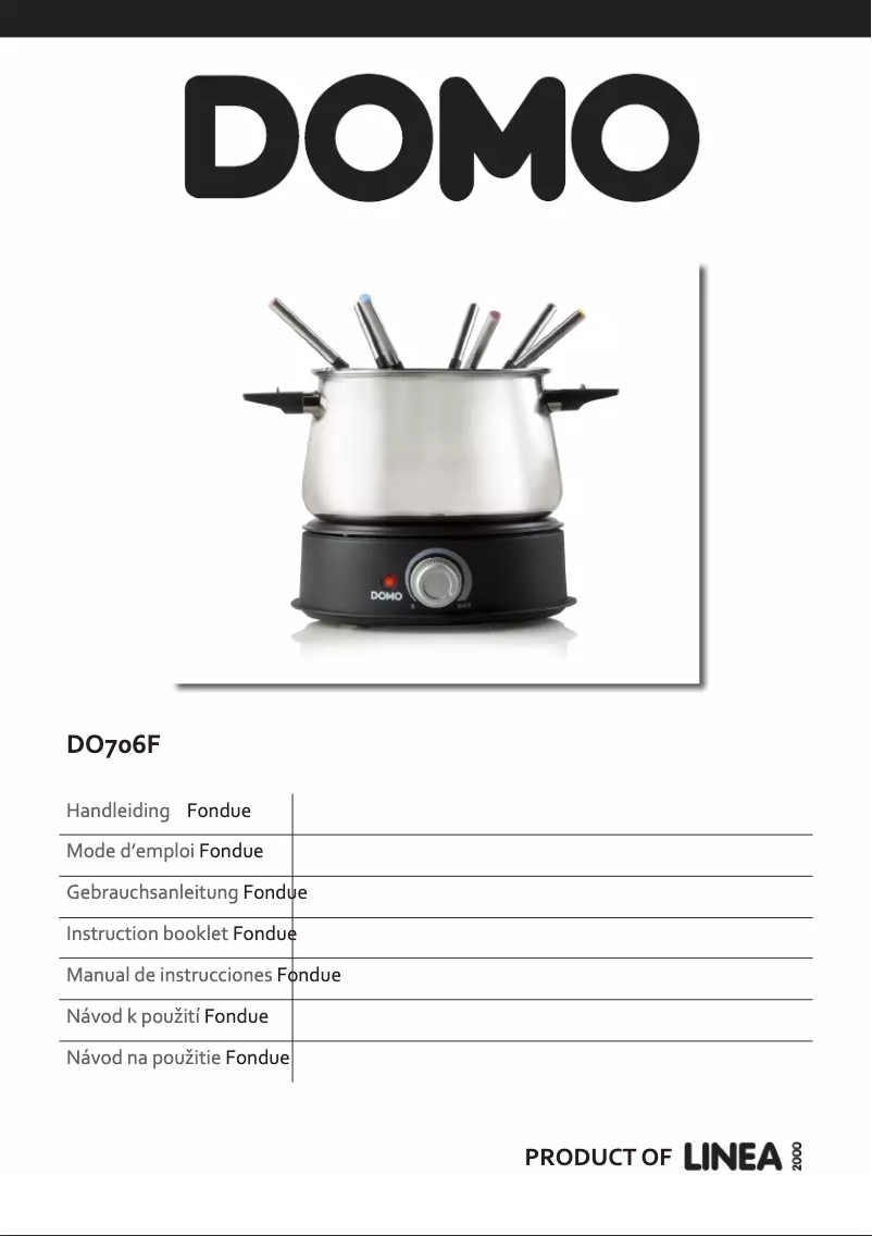 Image de la première page du manuel de l'appareil DO706F