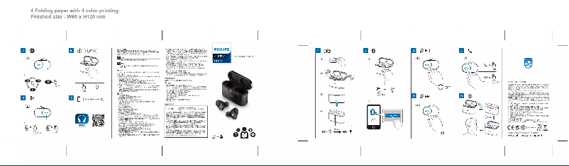 Page n°1 - Guide de démarrage rapide Philips Fidelio T1