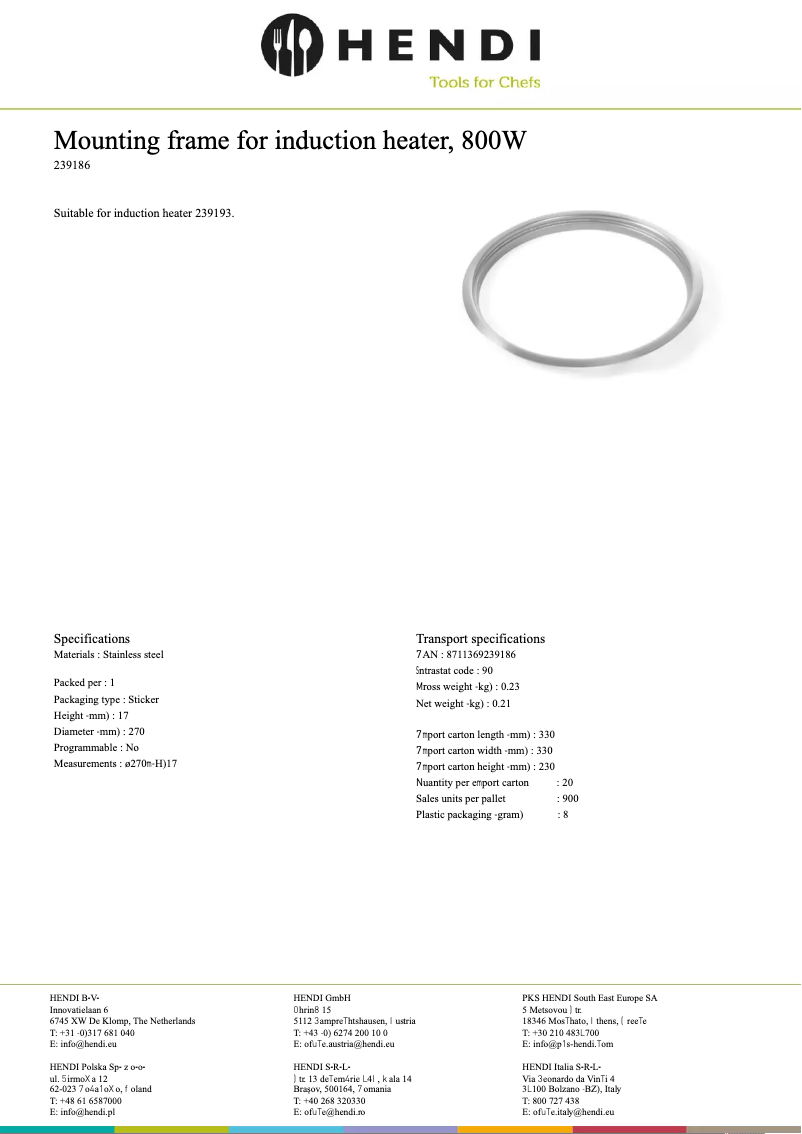 Image de la première page du manuel de l'appareil 239186
