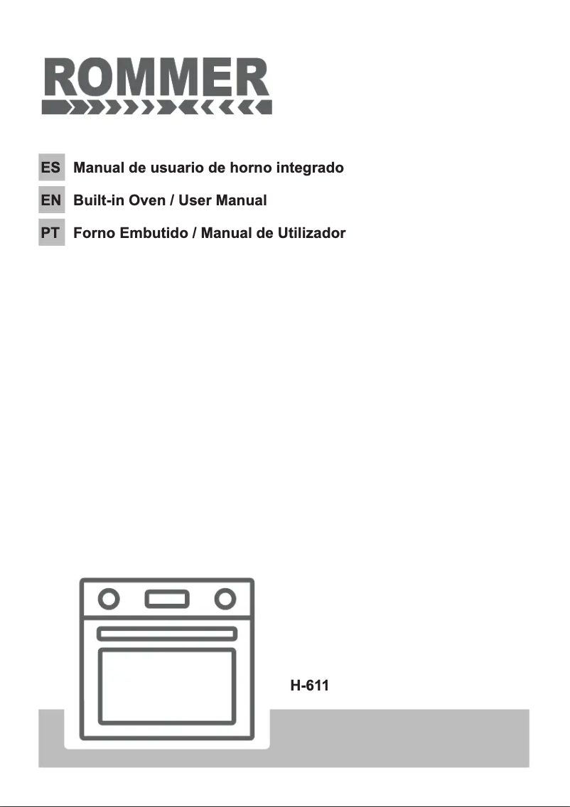 Page n°1 - Manuel utilisateur Rommer H 611
