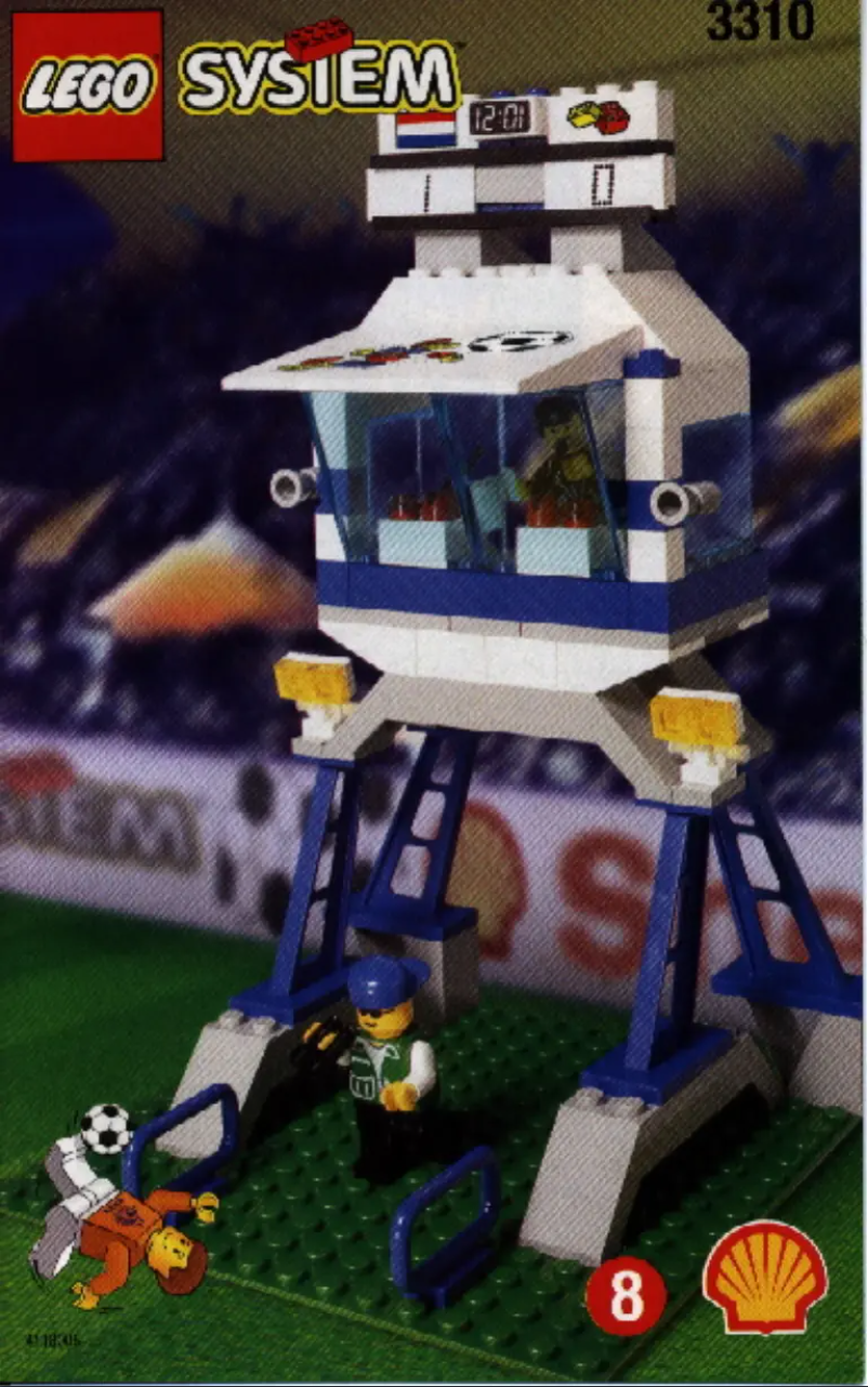 Page 1 de la notice Manuel utilisateur Lego MAIN STAND - CENTRE