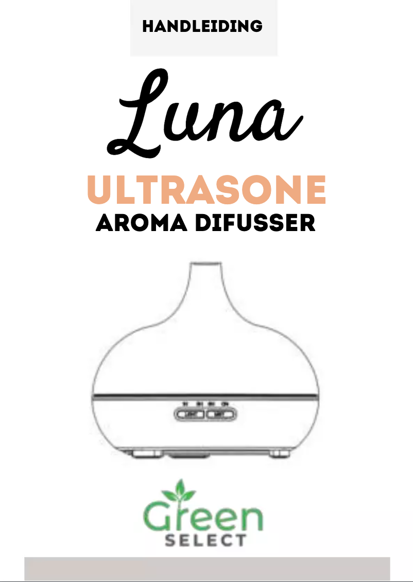 Page n°1 - Manuel utilisateur Green Select Luna