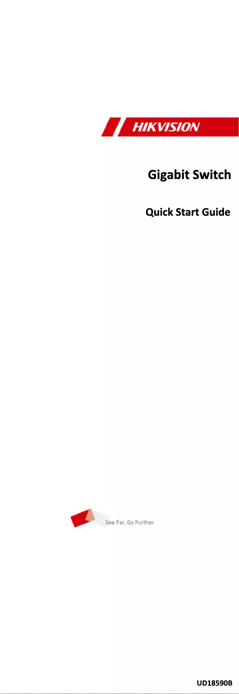 Page 1 de la notice Guide de démarrage rapide Hikvision DS-3E1516-EI