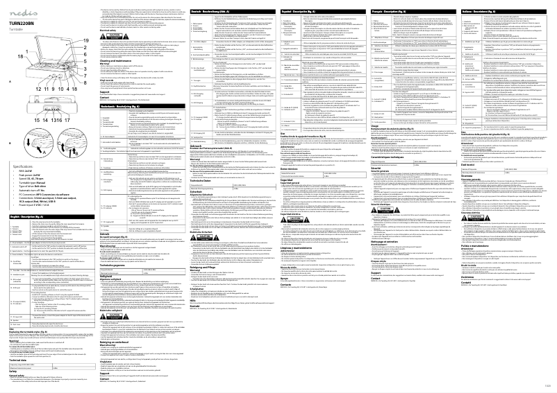 Imagen de la primera página del manual del dispositivo TURN220BN