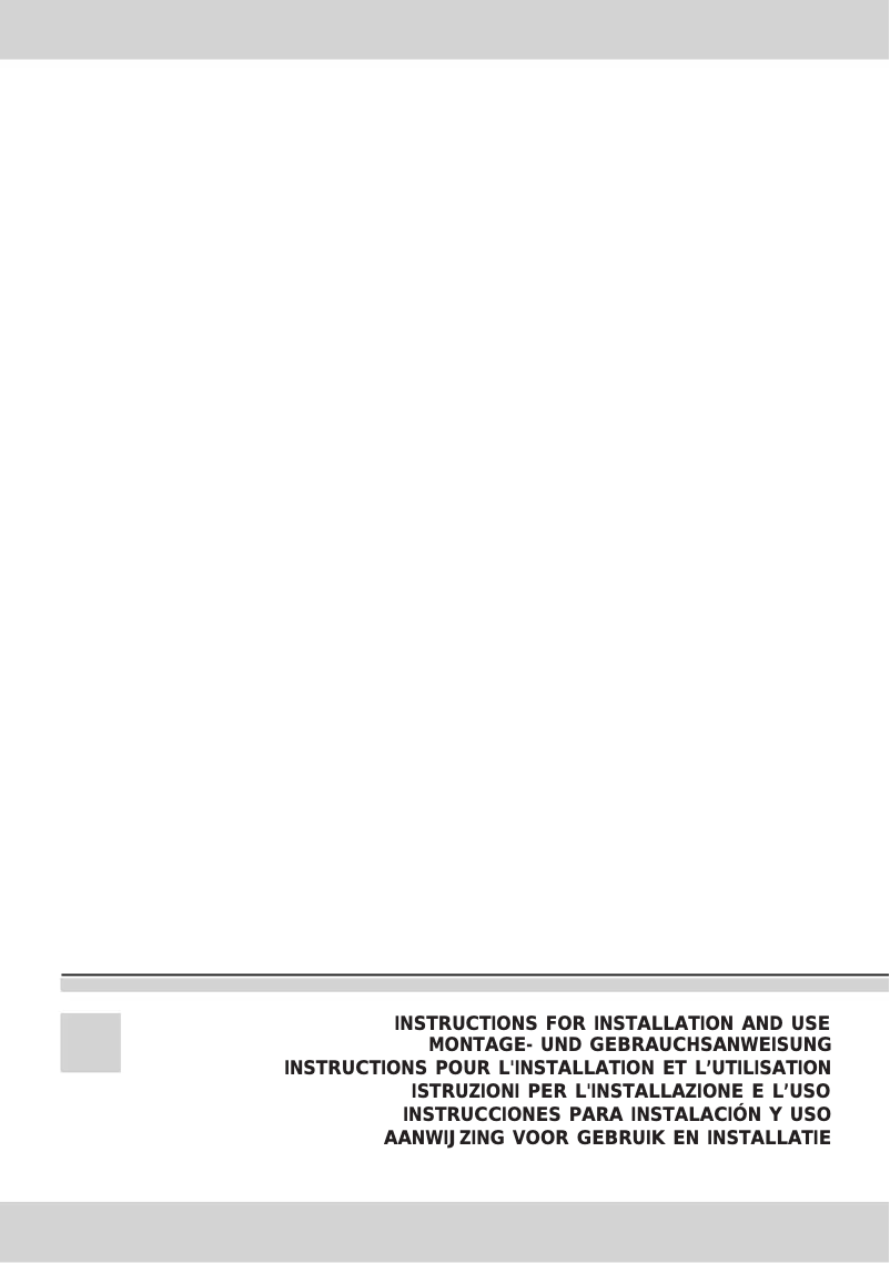 Page 1 de la notice Manuel utilisateur Candy CSH 613 FN