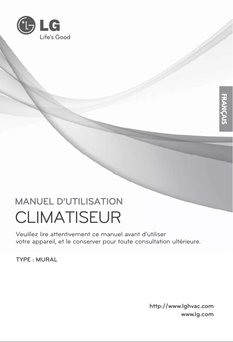 Page n°1 - Manuel utilisateur LG LSN902HPV