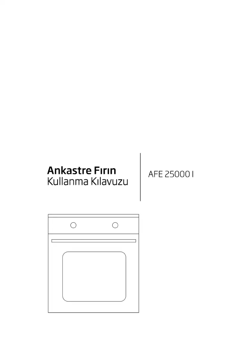 Page n°1 - Manuel utilisateur Beko AFE 25000 I