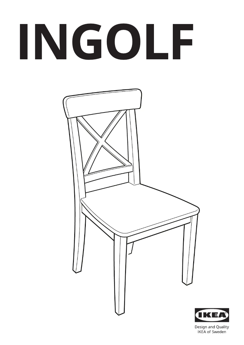 Página 1 del manual Manual de usuario Ikea INGOLF 701.032.50