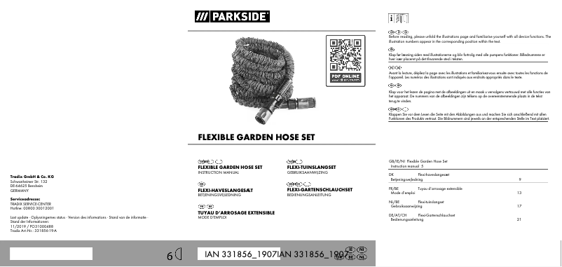 Image de la première page du manuel de l'appareil IAN 331856