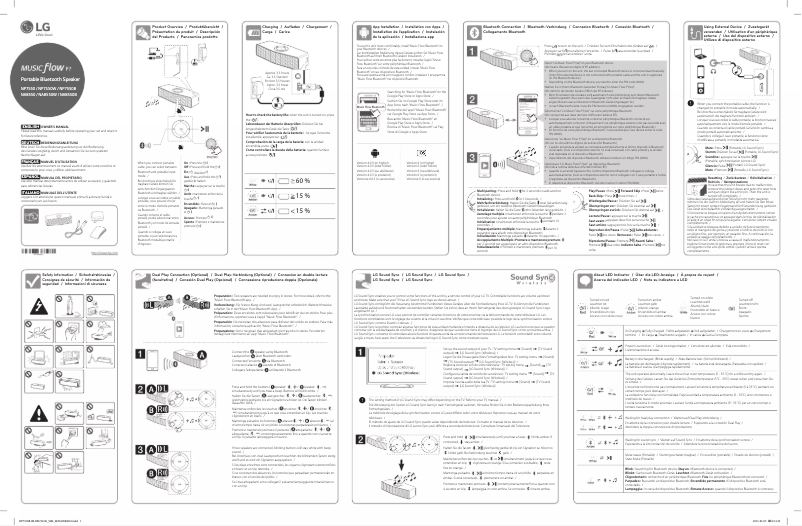 Página 1 del manual Manual de usuario LG P7 NA8550