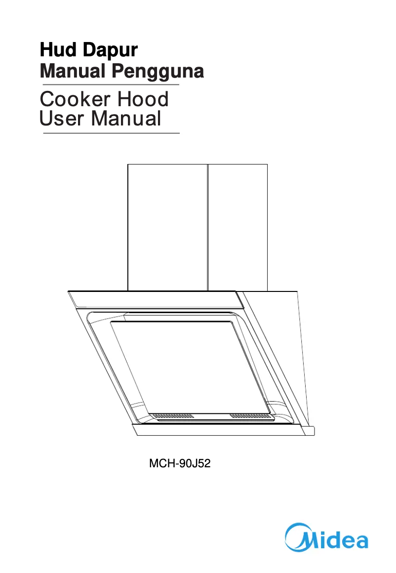 Page 1 de la notice Manuel utilisateur Midea MCH-90J52