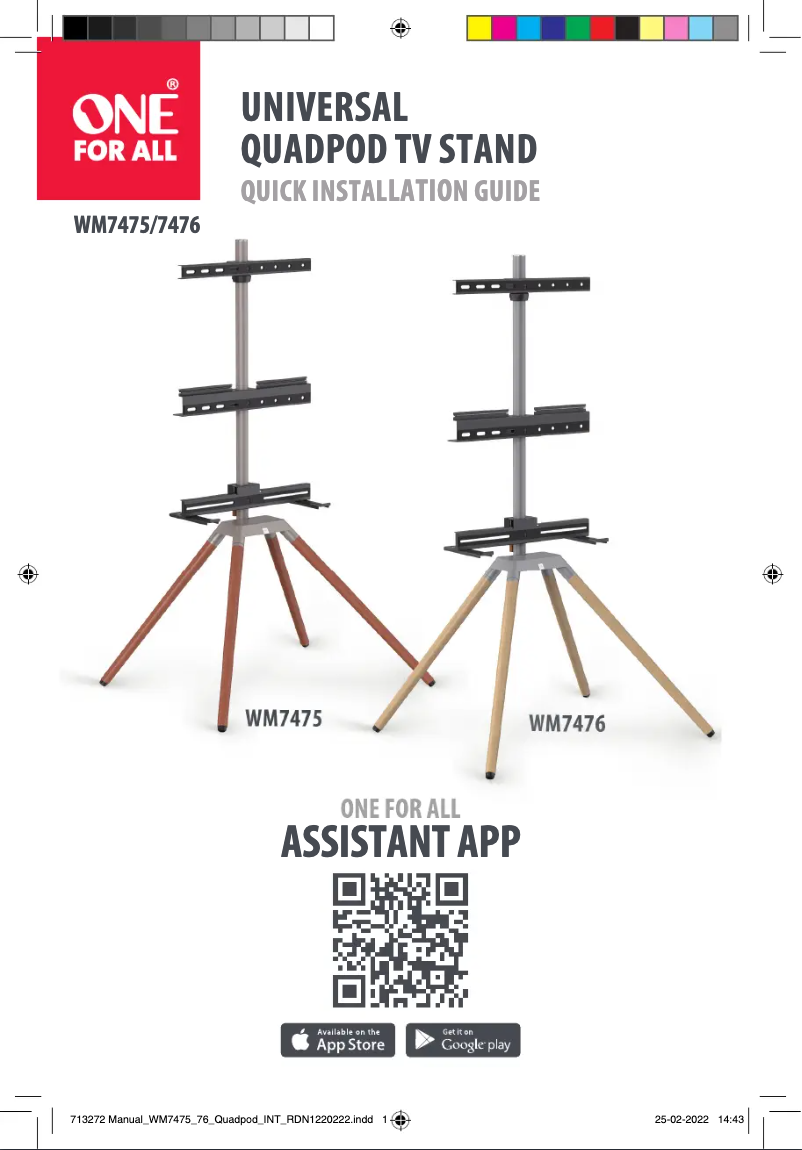 Image de la première page du manuel de l'appareil WM 7476