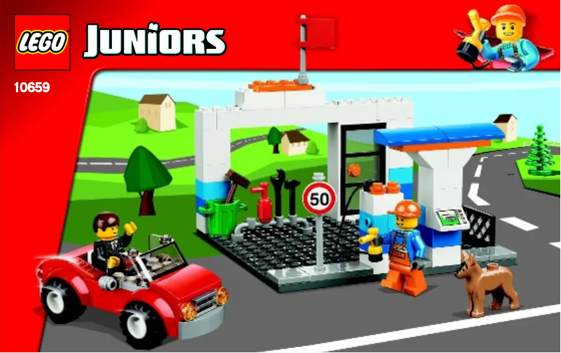 Page 1 de la notice Manuel utilisateur Lego Juniors 10659