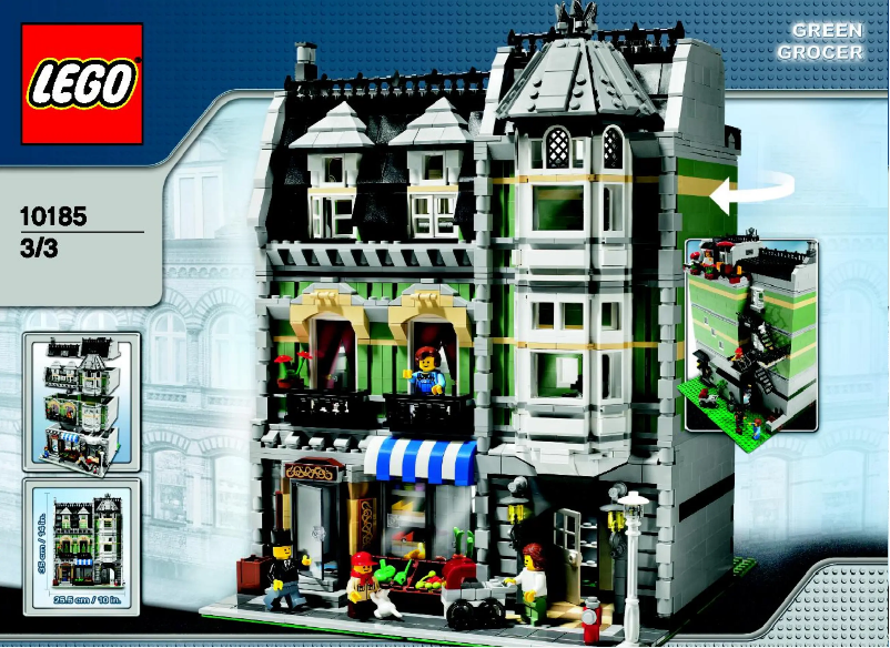 Image de la première page du manuel de l'appareil Creator Expert 10185