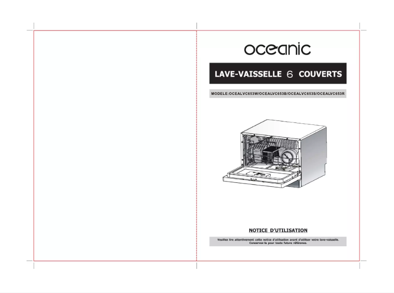 Imagen de la primera página del manual del dispositivo OCEALVC653B