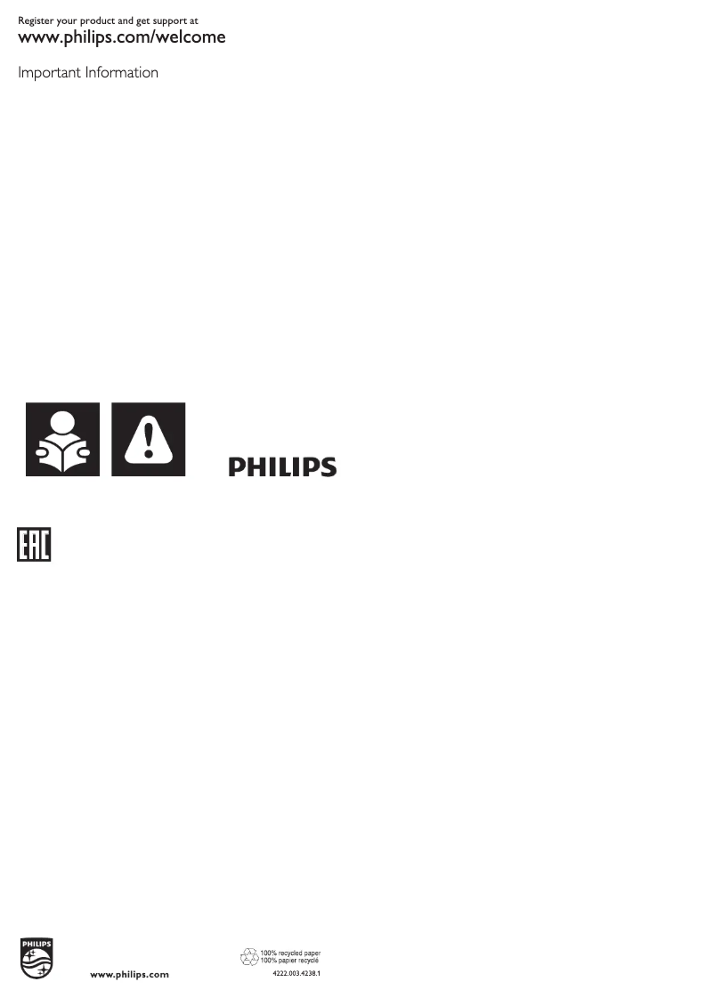 Page 1 de la notice Manuel utilisateur Philips PowerPro Active FC8671