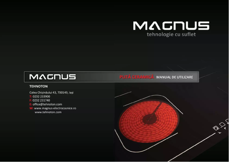 Page n°1 - Manuel utilisateur Magnus Excello