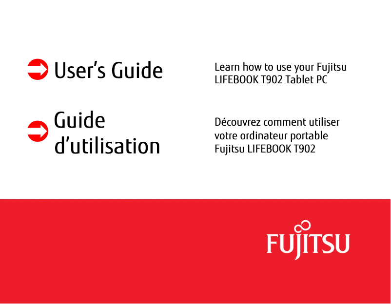 Page n°1 - Manuel utilisateur Fujitsu LifeBook T902