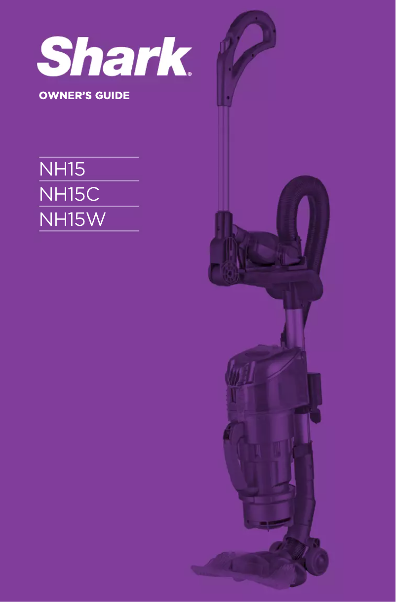 Page 1 de la notice Manuel utilisateur Shark Multi-Vac NH15