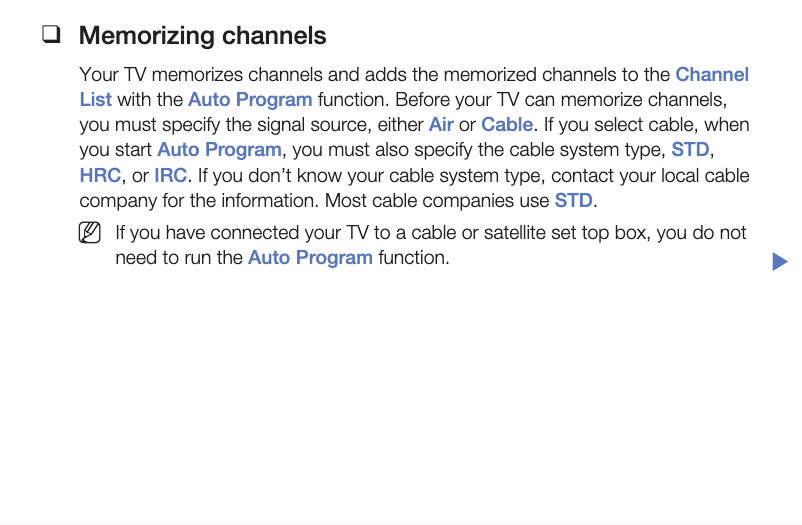 Page 1 de la notice Manuel utilisateur Samsung PN64H5000AF