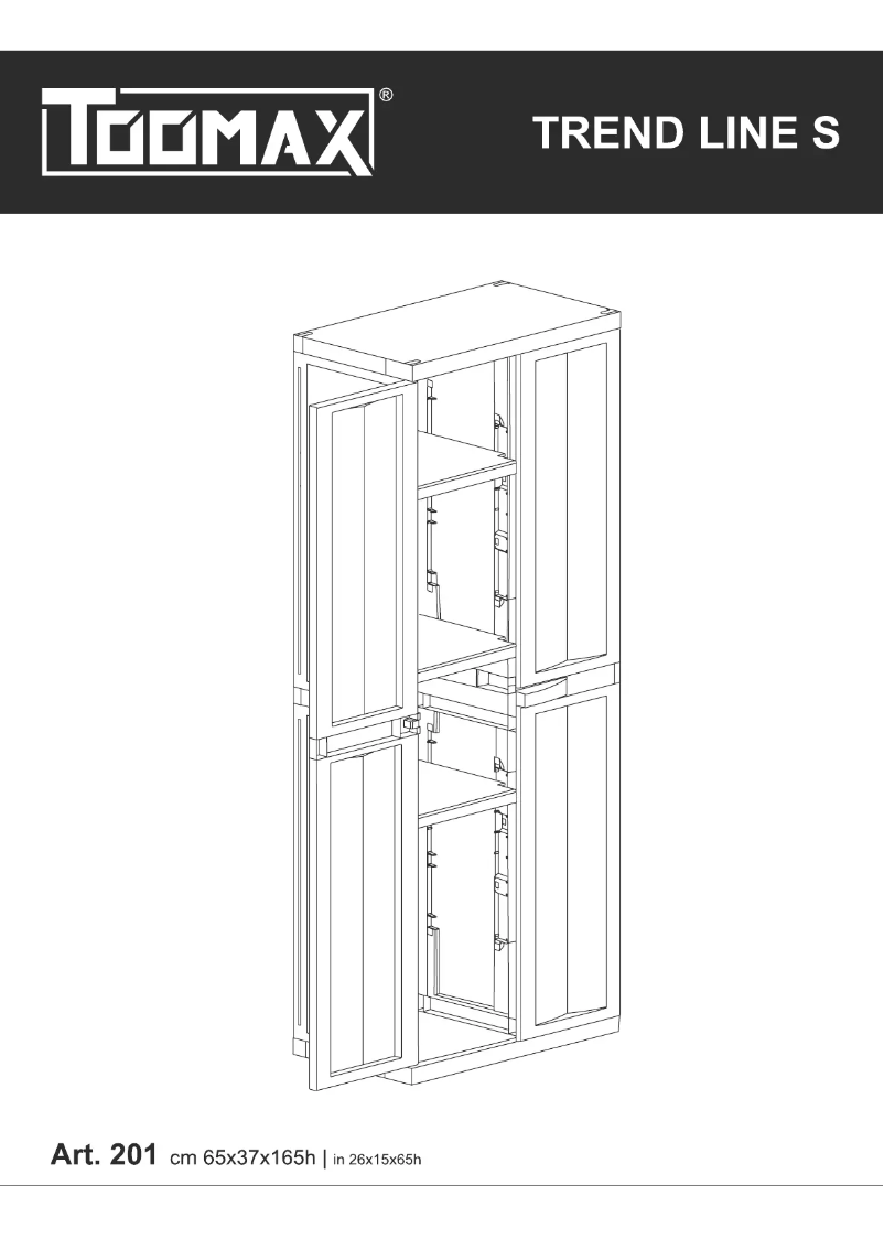 Image de la première page du manuel de l'appareil Trend Line S Art. 201