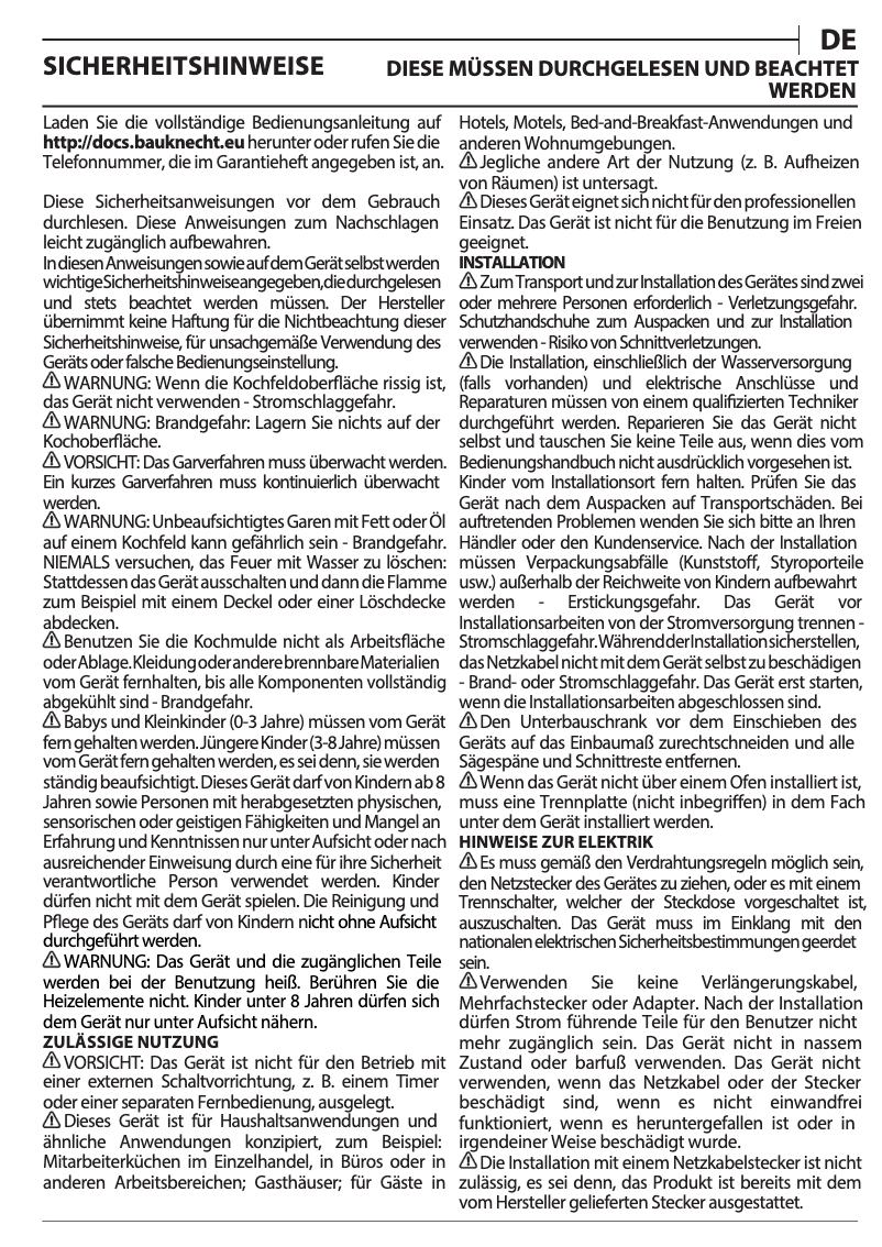 Image de la première page du manuel de l'appareil CHR 3462 IN