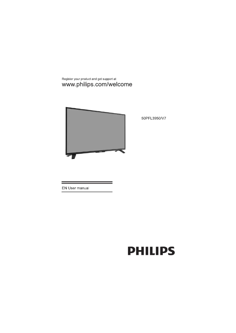 Page 1 de la notice Manuel utilisateur Philips 3000 series 50PFL3950