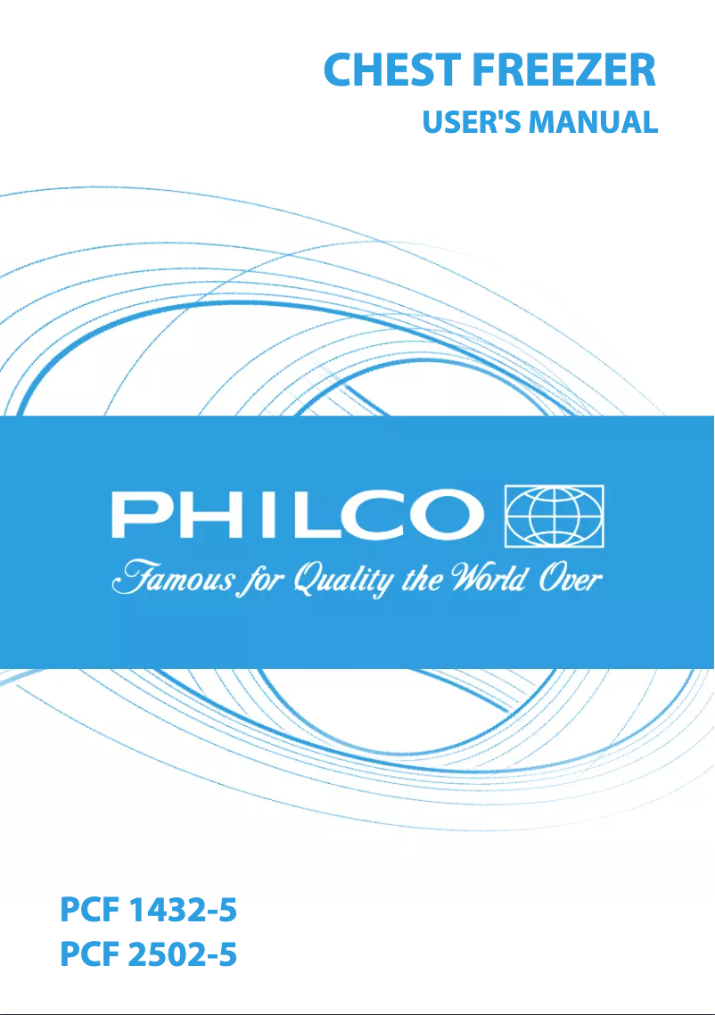 Image de la première page du manuel de l'appareil PCF 1432-5