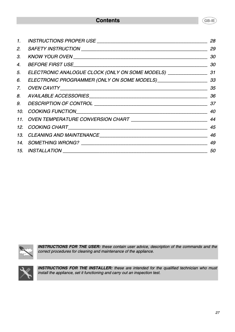 Image de la première page du manuel de l'appareil DO81CBL-5