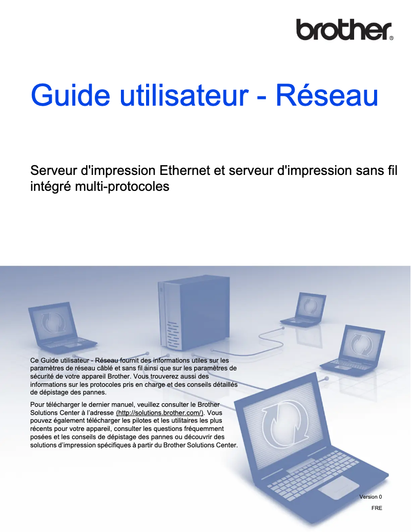 Page n°1 - Manuel utilisateur Brother HL-S7000DN