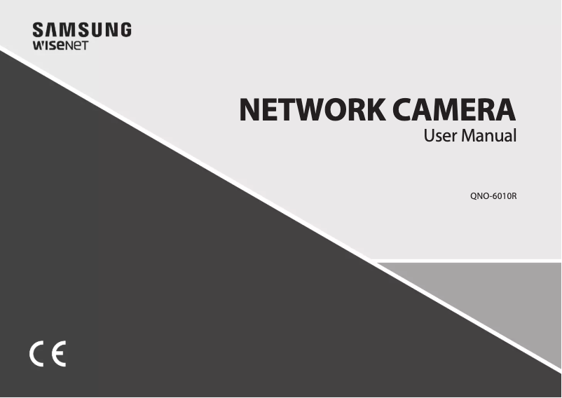 Page n°1 - Manuel utilisateur Hanwha QNO-6010R
