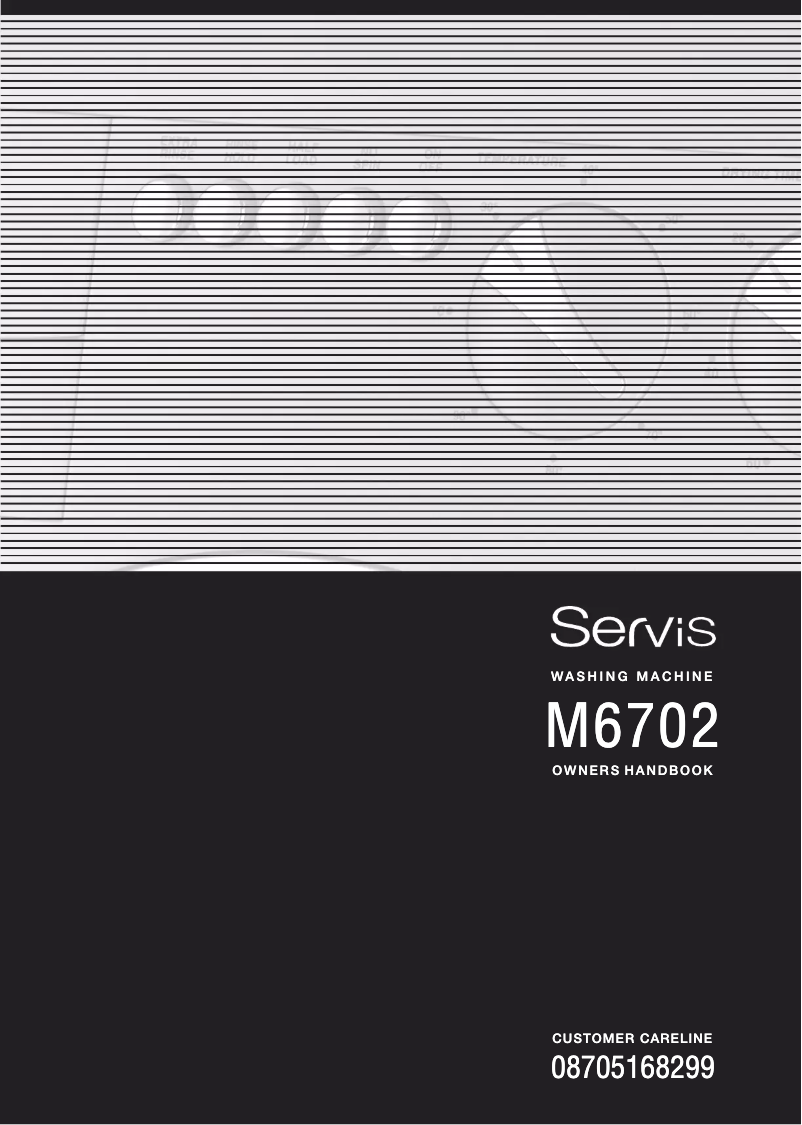 Page n°1 - Manuel utilisateur Servis M6702S