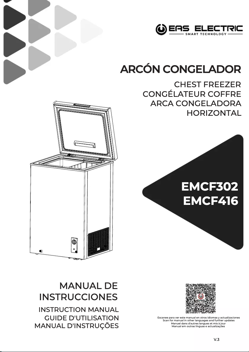 Page n°1 - Manuel utilisateur EAS Electric EMCF416