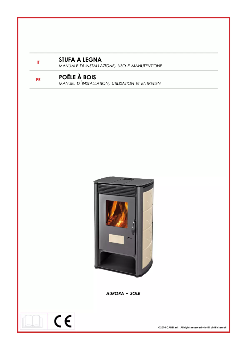 Page n°1 - Manuel utilisateur Cadel Aurora