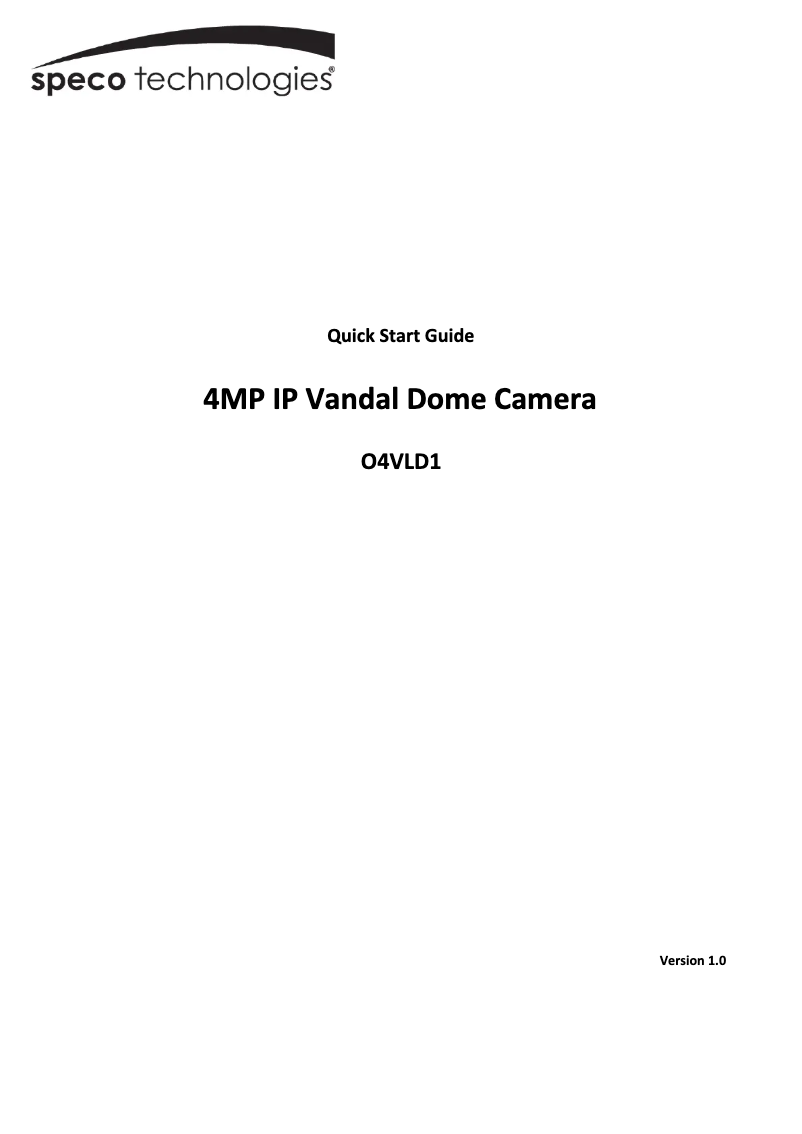 Image de la première page du manuel de l'appareil O4VLD1