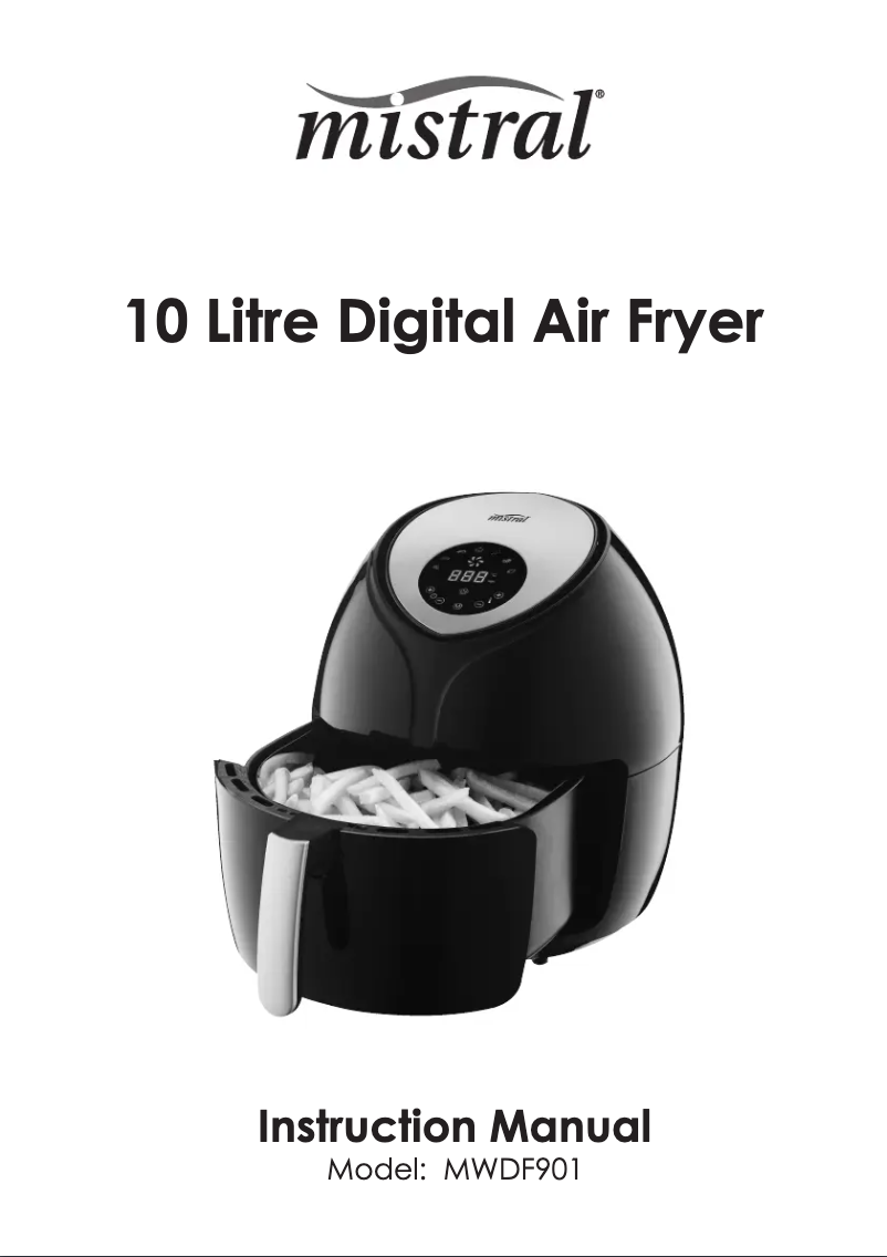 Página 1 del manual Manual de usuario Mistral MWDF901