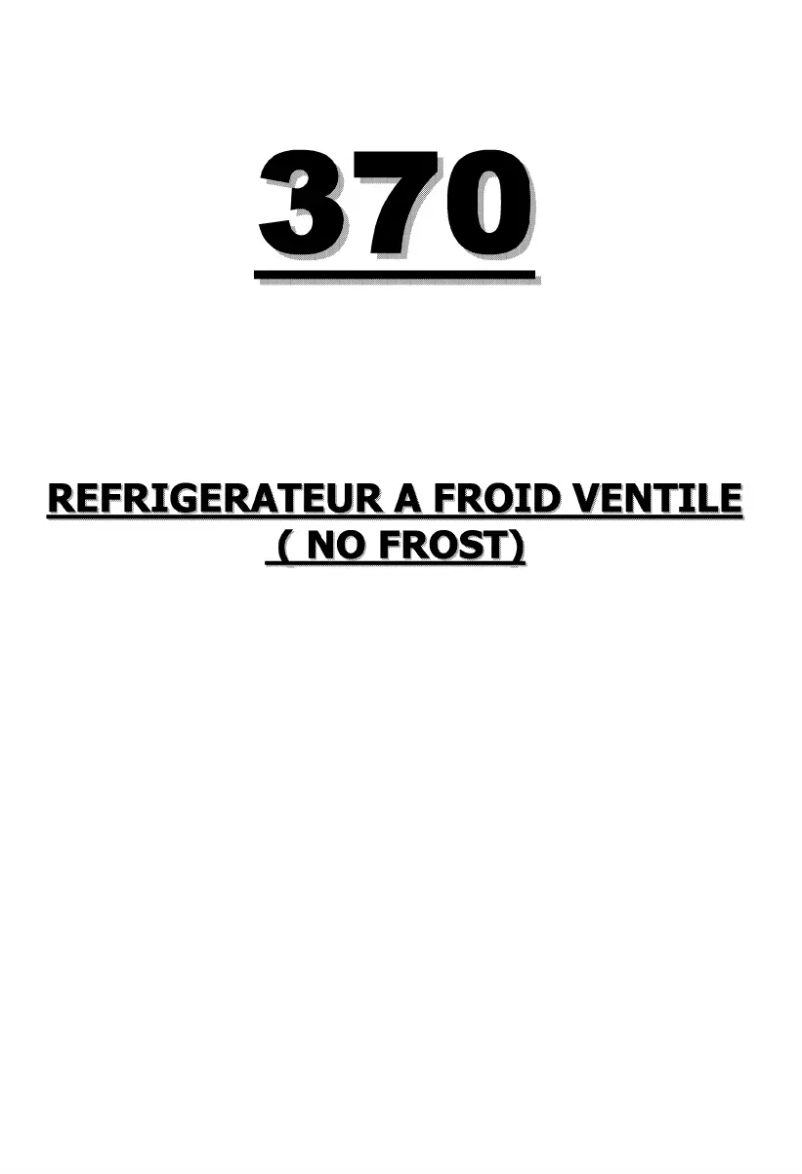 Page 1 de la notice Manuel utilisateur Bluesky BRFN 325