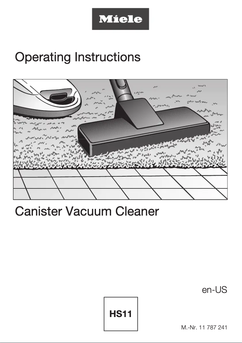 Page n°1 - Guide d'installation Miele Complete C2 Hardfloor