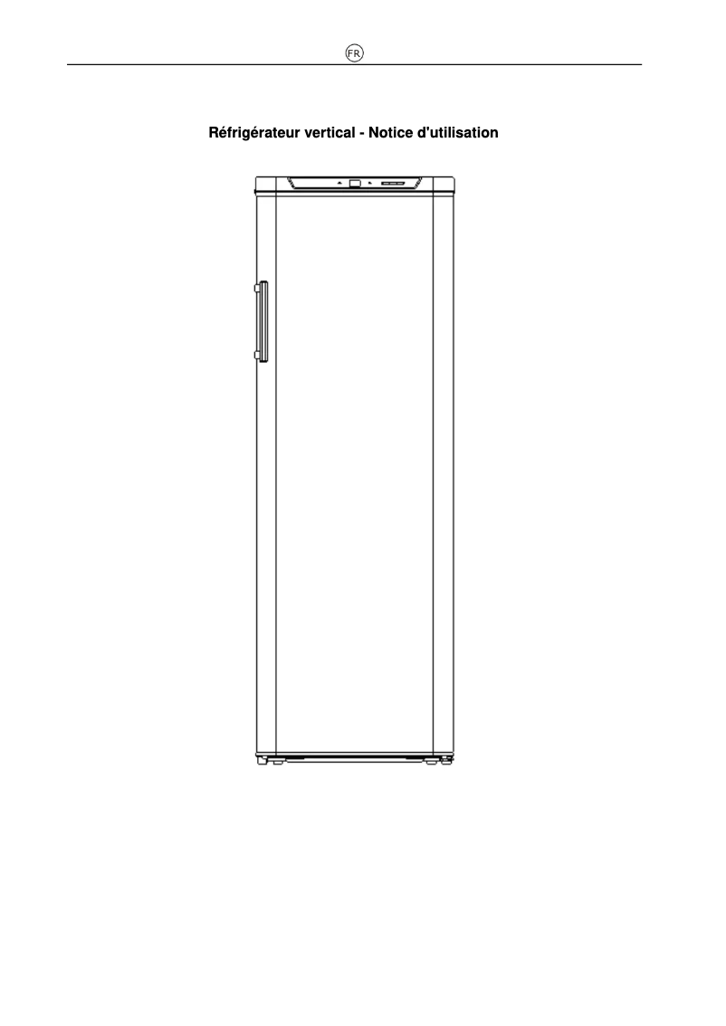 Page 1 de la notice Manuel utilisateur Candy CFL 6172 XE