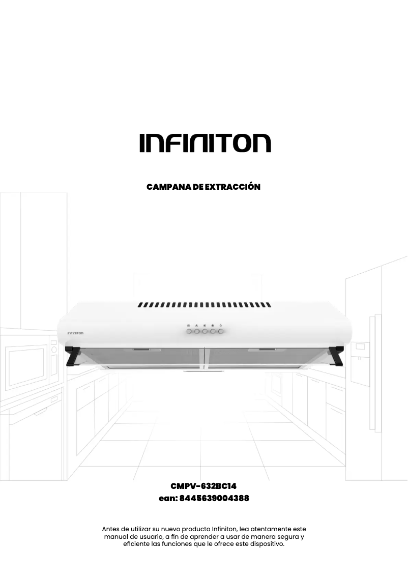 Page 1 de la notice Manuel utilisateur Infiniton CMPV-632BC14