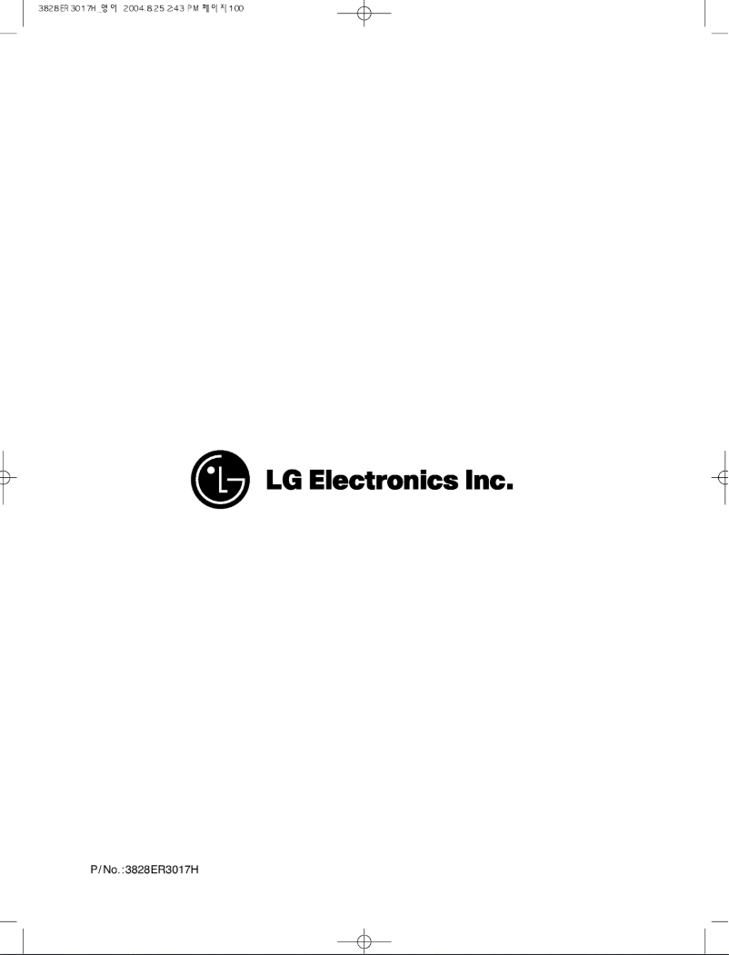 Página 1 del manual Manual de usuario LG WD-90210BD