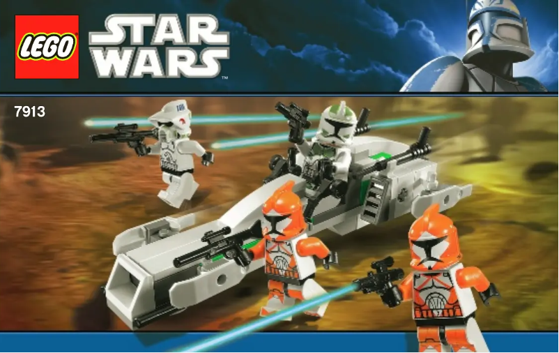 Image de la première page du manuel de l'appareil Star Wars 2